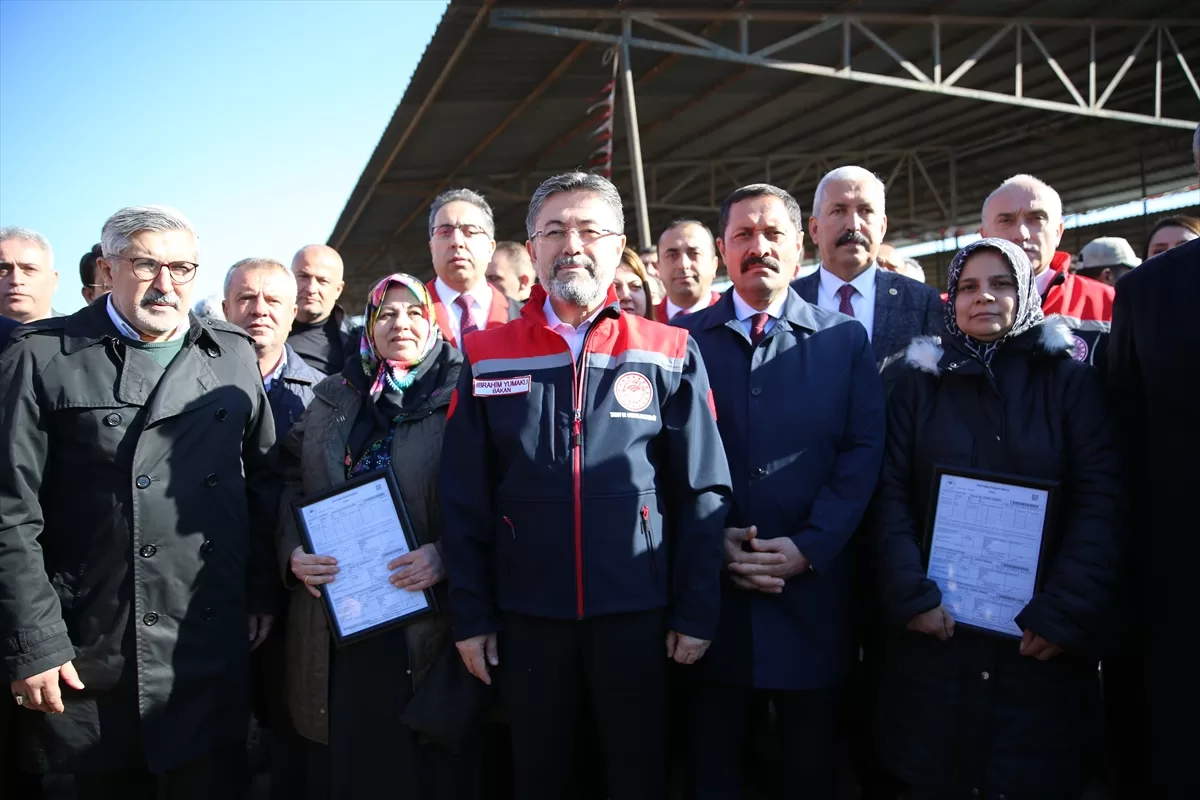 Tar M Ve Orman Bakan Brahim Yumakl Hatay Da Konu Tu Haber