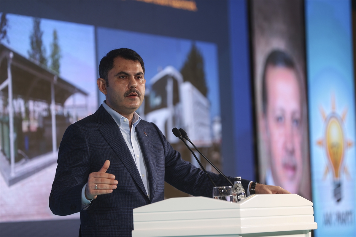 Bakan Kurum, AK Parti Ankara İl Başkanlığı Kampı'nda konuştu: (1)