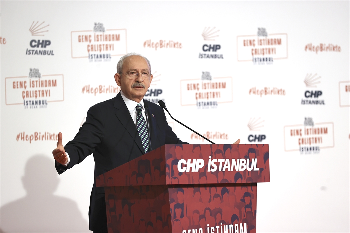 CHP Genel Başkanı Kılıçdaroğlu, Genç İstihdam Çalıştayı'nda gençlere seslendi: