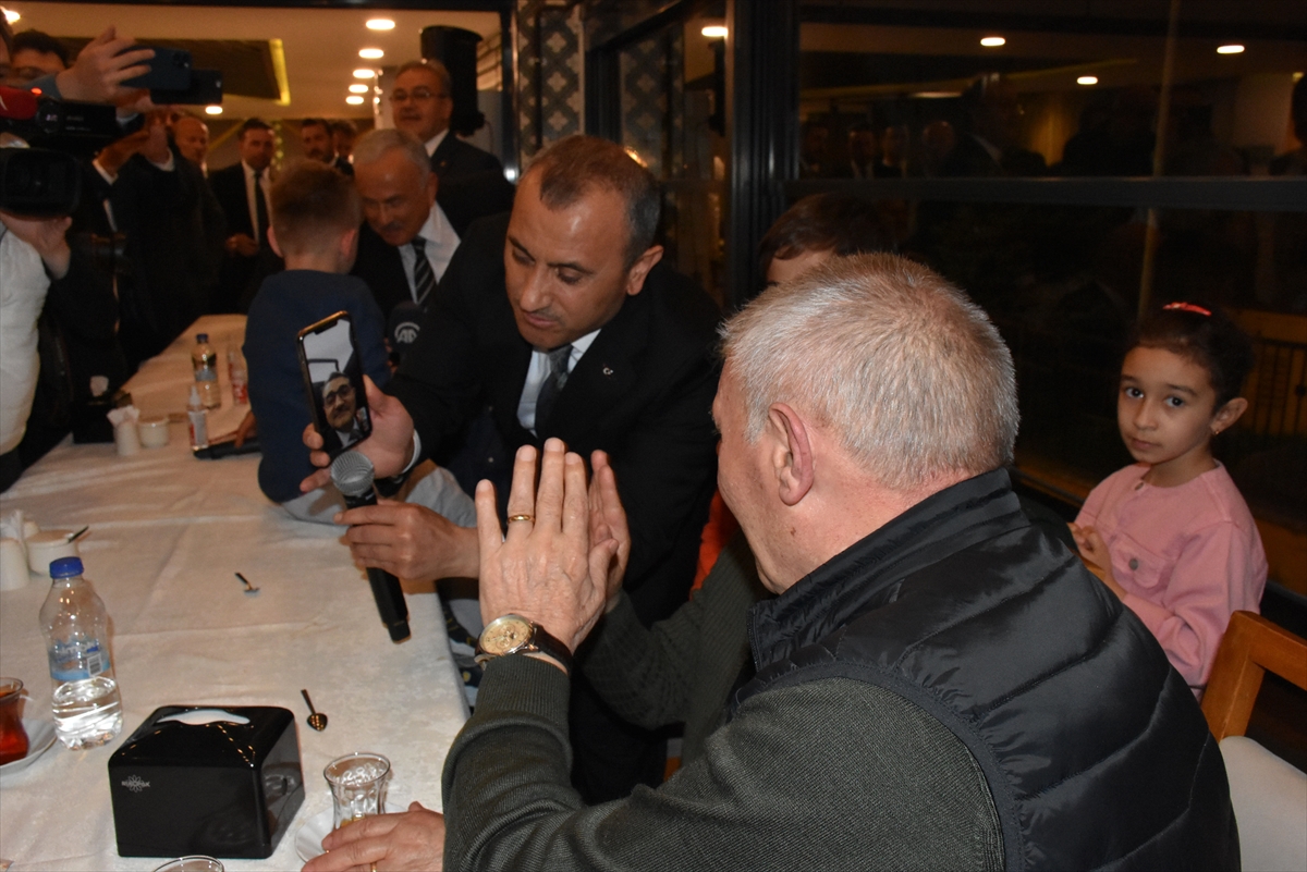 Bakan Dönmez, Ordu'daki iftar programına video konferansla katıldı