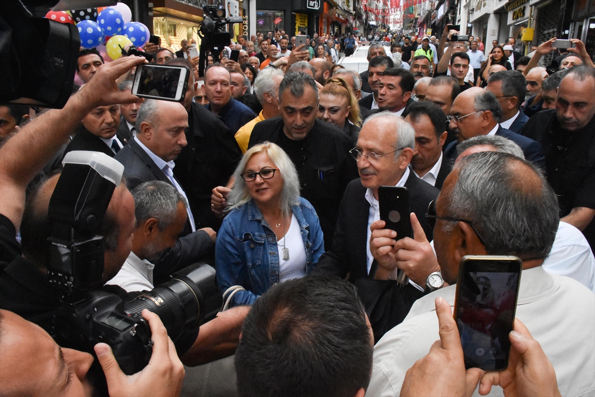 CHP Genel Başkanı Kılıçdaroğlu, Giresun'da esnafı ziyaret etti: