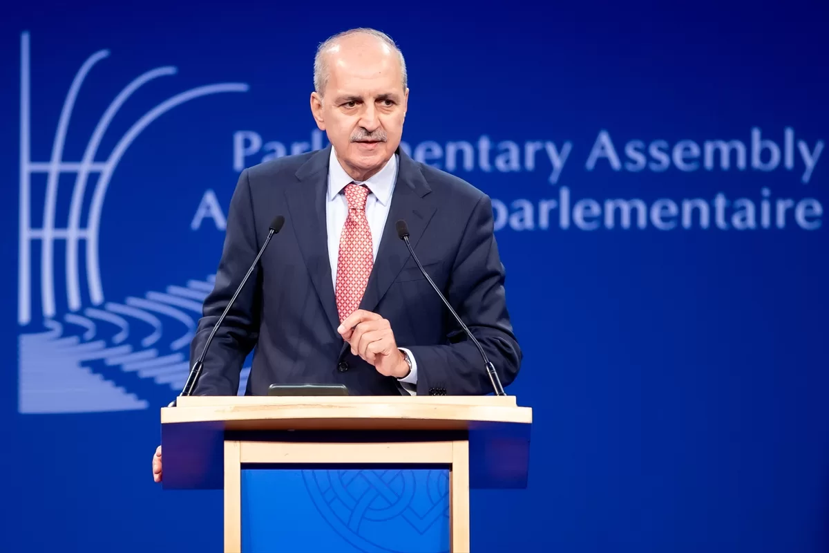 TBMM Başkanı Kurtulmuş, Avrupa Parlamento Başkanları Konferansı'nda konuştu