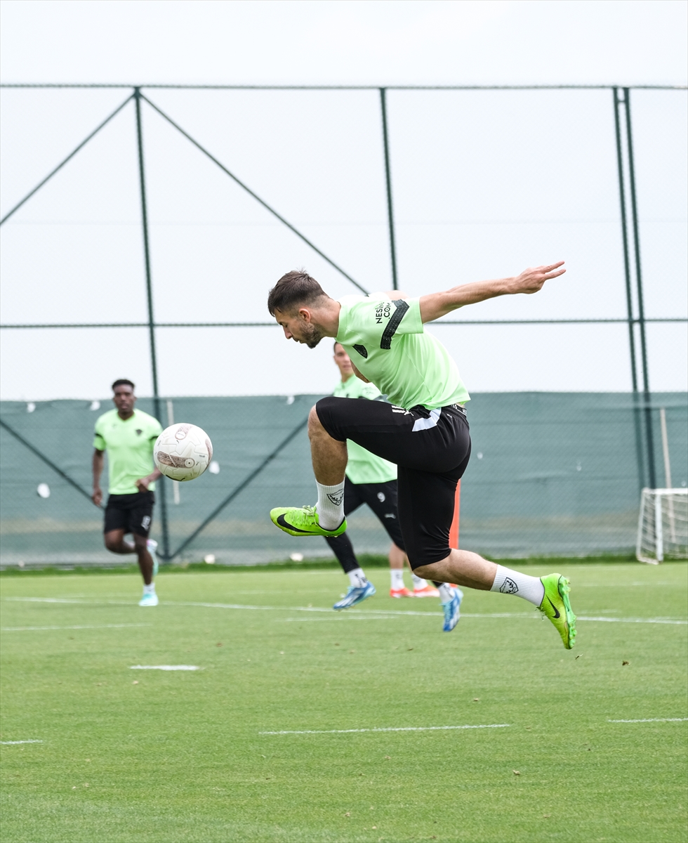 Hatayspor, Beşiktaş maçının hazırlıklarına devam etti