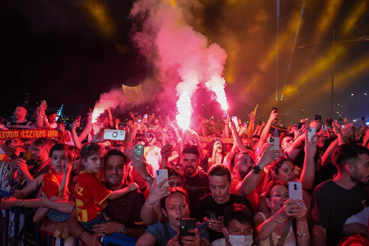 Göztepe Kulübünün 99'uncu kuruluş yıl dönümü kutlandı