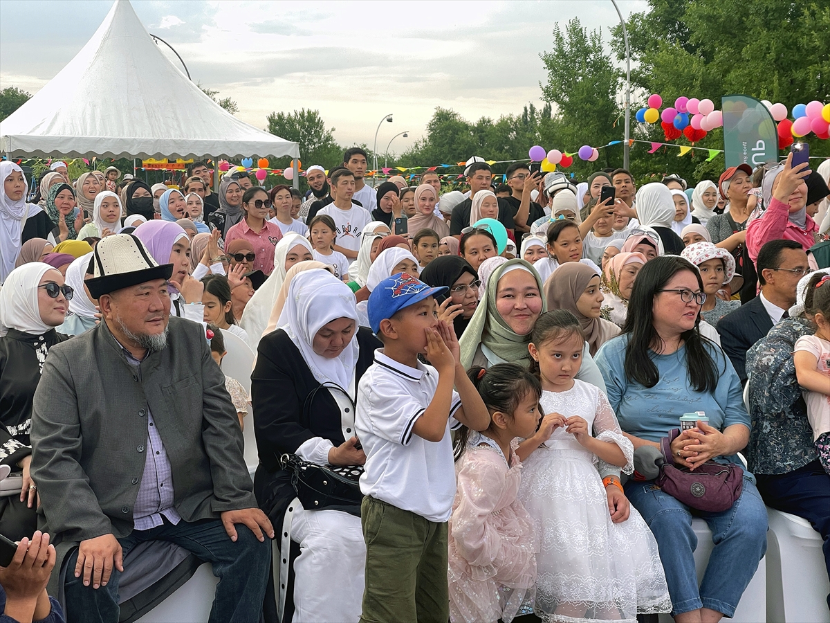Kırgızistan'da Kurban Bayramı'nın üçüncü gününde “bayram şenliği” düzenlendi