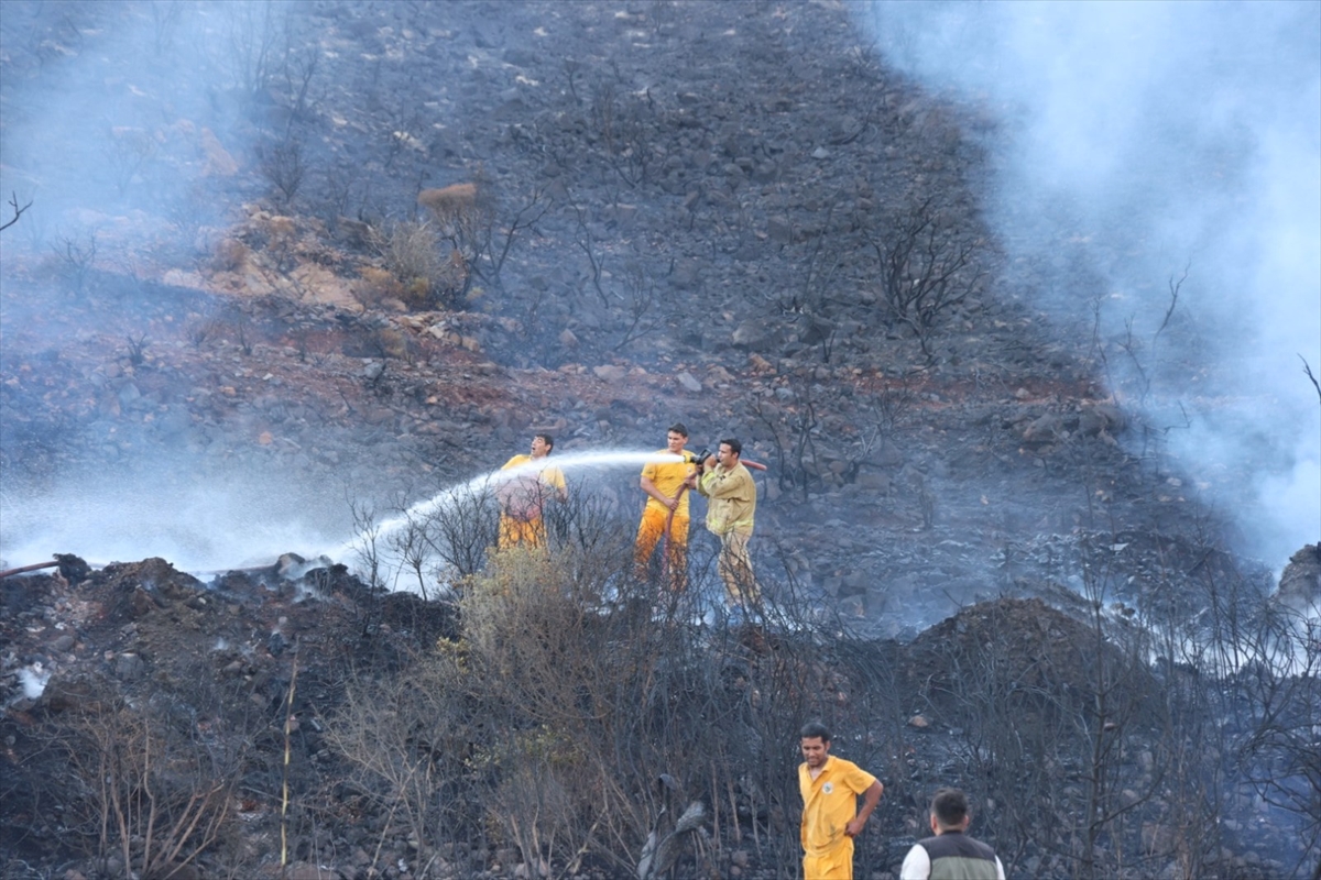 GÜNCELLEME – Muğla'nın Marmaris ilçesinde çıkan orman yangını söndürüldü