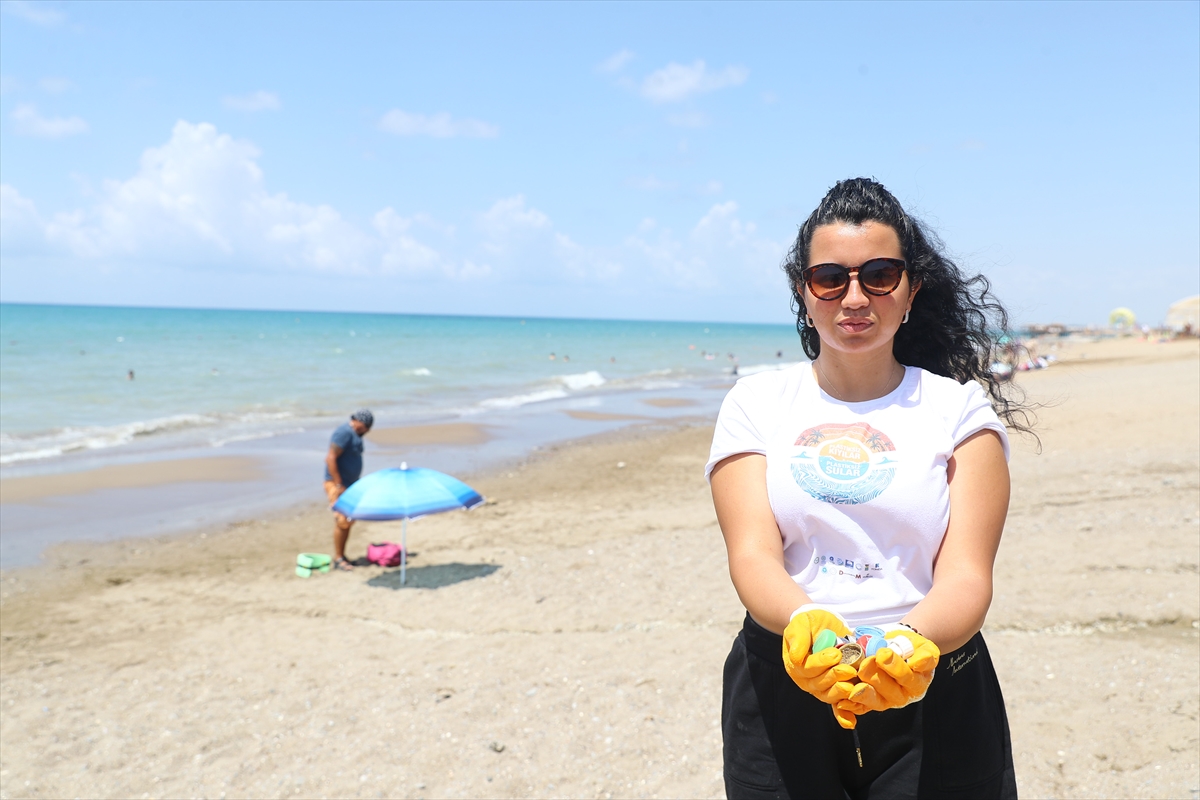Antalya'da “Plastiksiz Kıyılar, Plastiksiz Sular” projesi devam ediyor