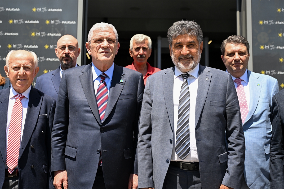Milli Yol Partisi Genel Başkanı Çayır'dan İYİ Parti Genel Başkanı Dervişoğlu'na ziyaret