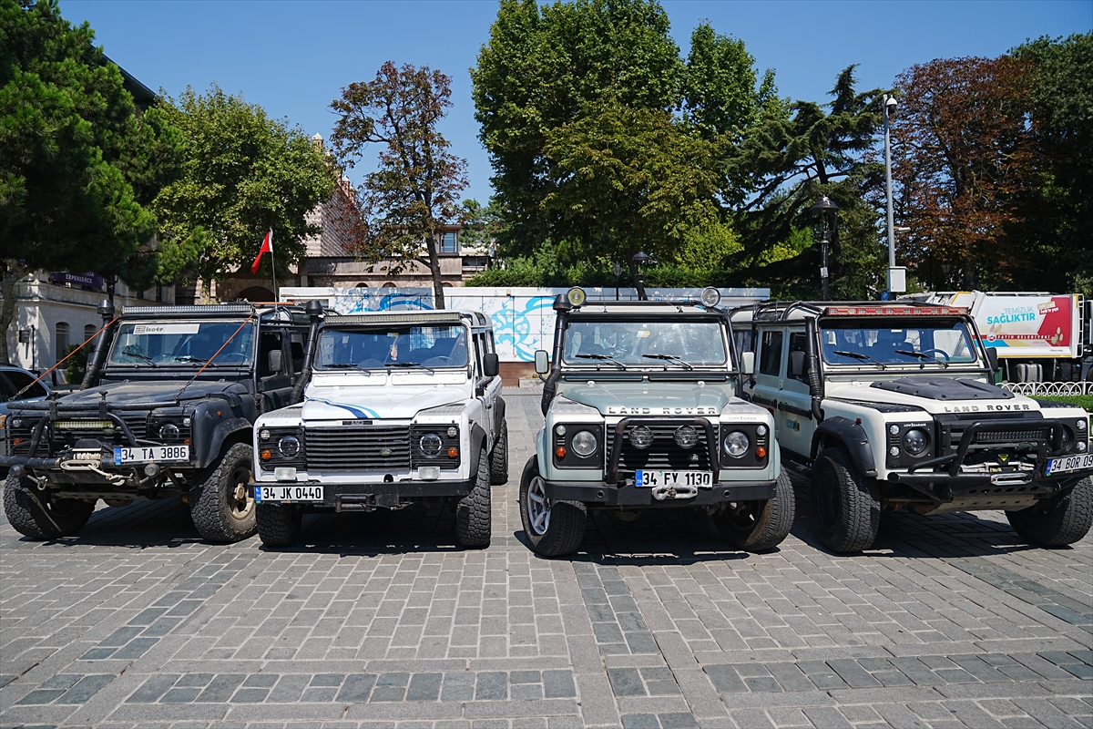 Doğu-Batı Dostluk ve İpek Yolu Rallisi, İstanbul'da başladı