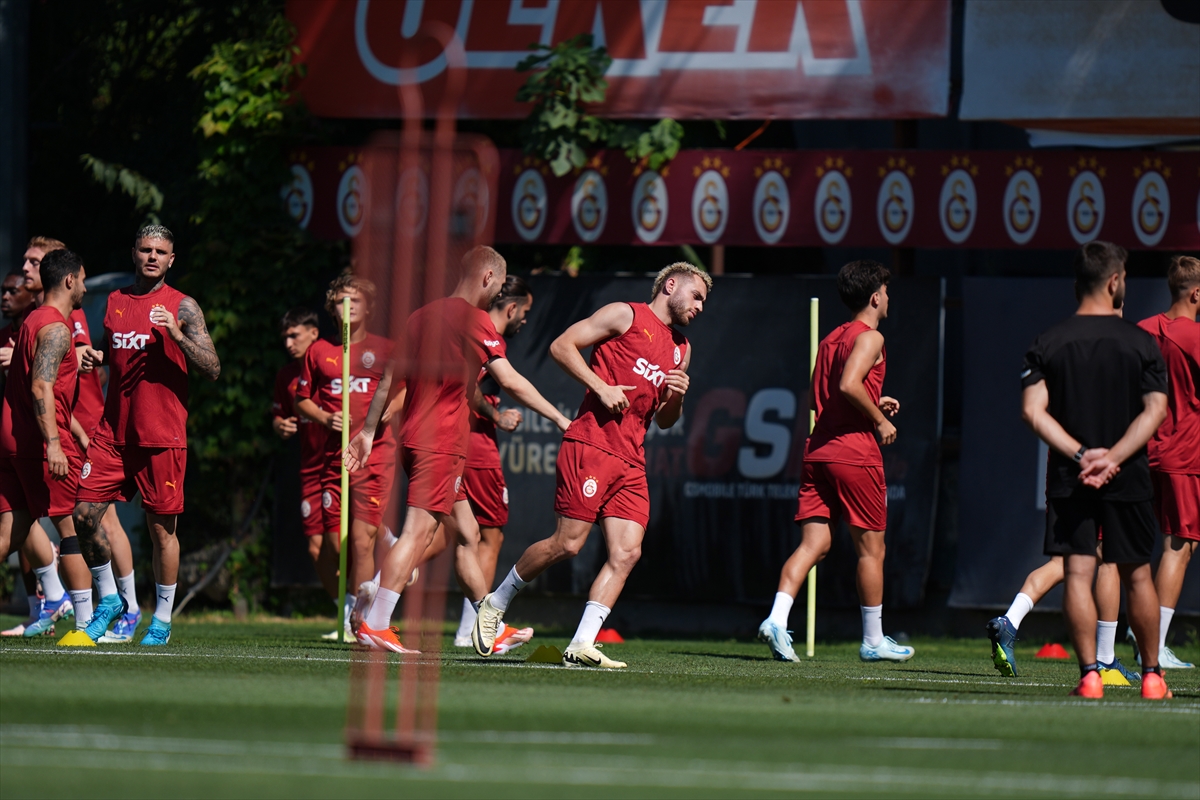 Galatasaray, Konyaspor maçının hazırlıklarını sürdürdü