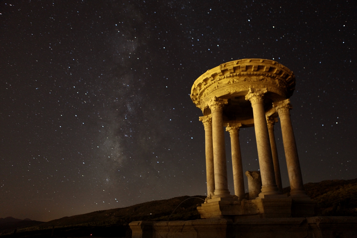 Kibyra Antik Kenti'nde “Perseid meteor yağmuru” gözlemlendi