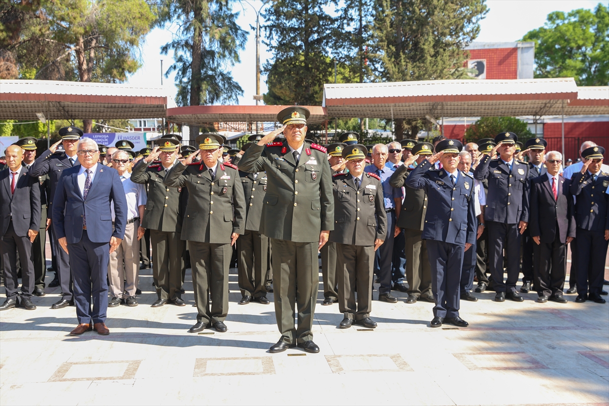 KKTC'de “1 Ağustos Toplumsal Direniş Bayramı” törenlerle kutlandı