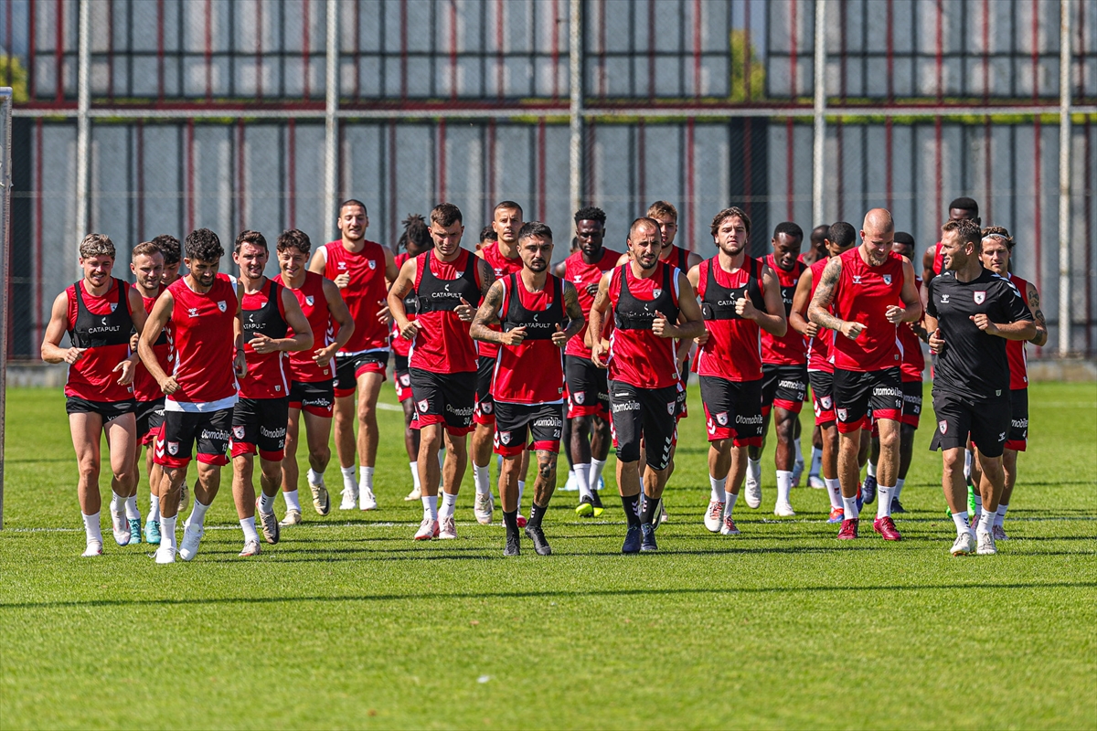 Samsunspor, Gaziantep FK maçının hazırlıklarına başladı