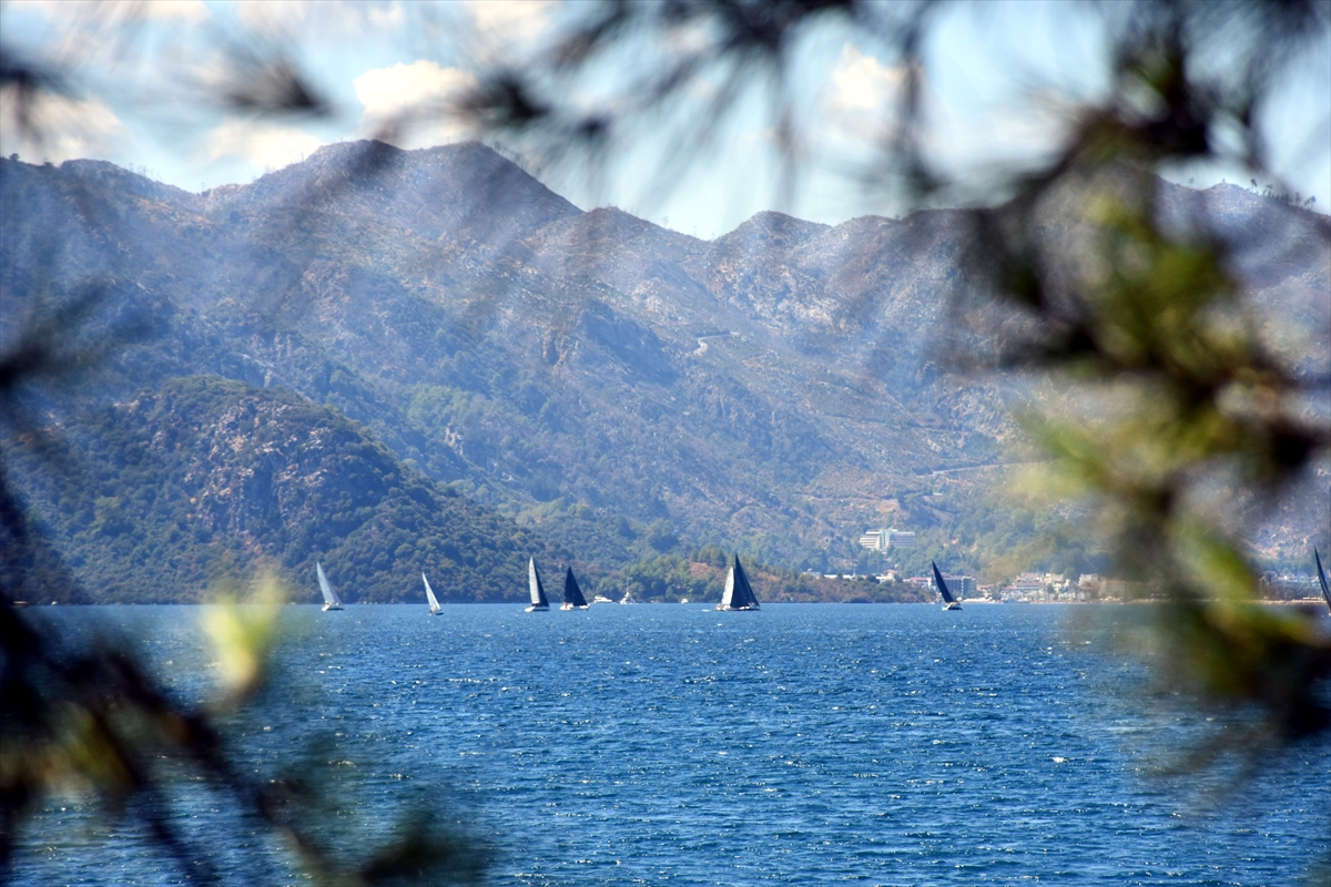 17. Uluslararası Channel Regatta Yelkenli Yat Yarışları, Marmaris'te başladı