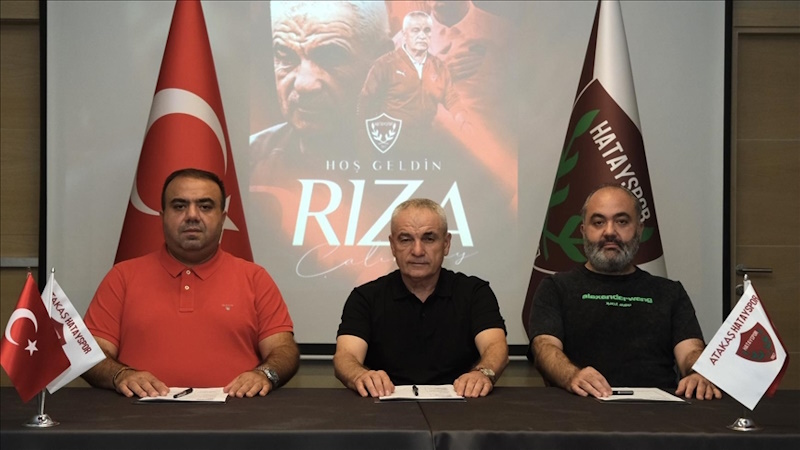 Hatayspor’da teknik direktörlüğe Rıza Çalımbay getirildi