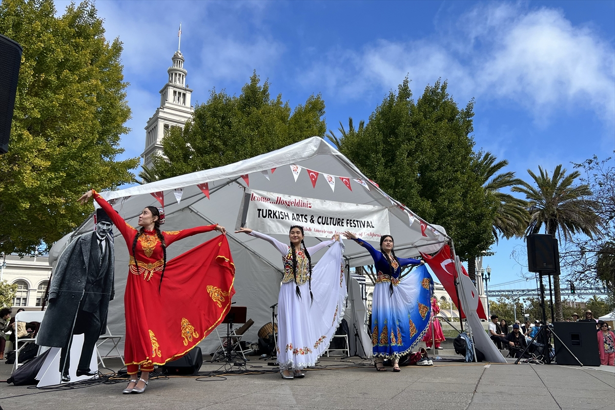 ABD'nin San Francisco kentinde ilk kez Türk festivali düzenlendi