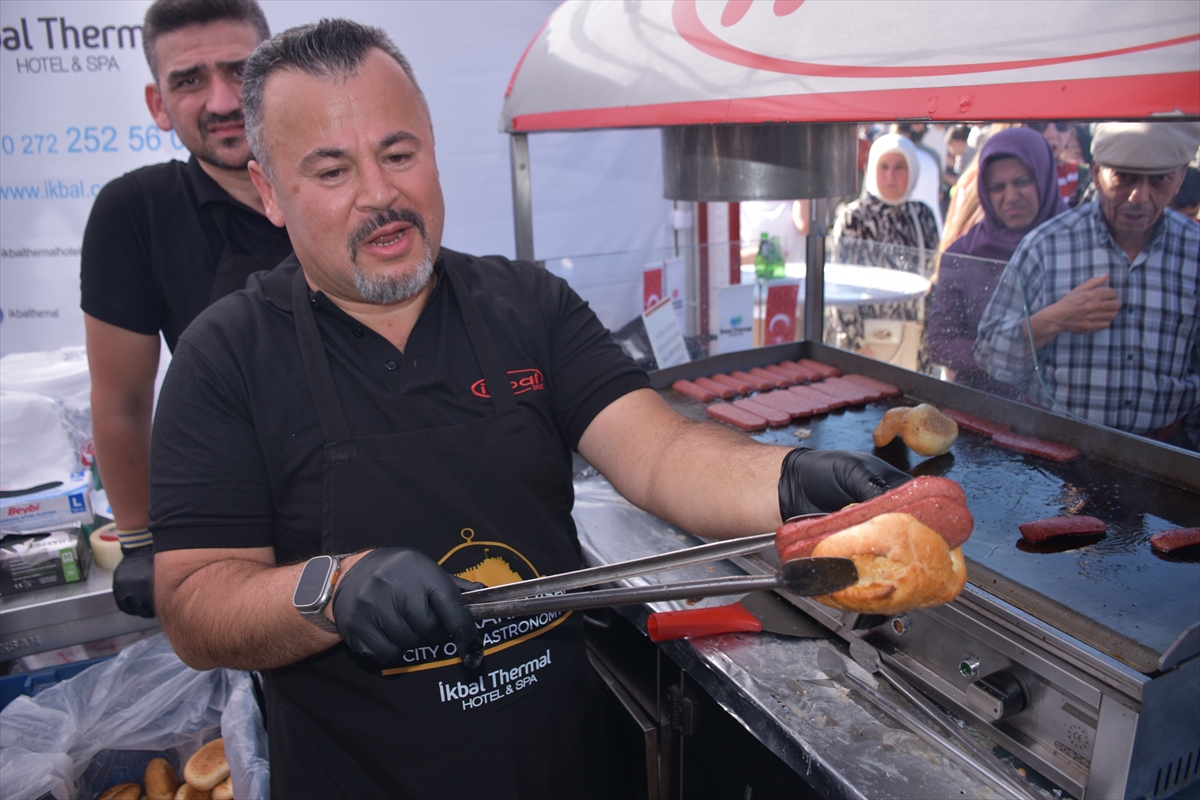 Afyonkarahisar'da 6. Uluslararası Gastro Afyon Turizm ve Festivali devam ediyor