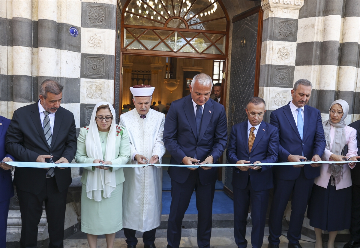 Kültür ve Turizm Bakanı Ersoy, Gaziantep'te cami açılışına katıldı