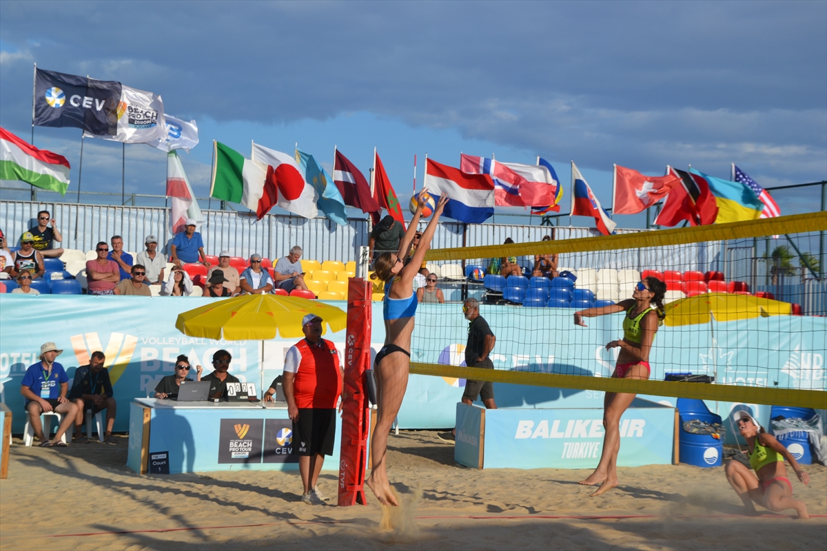 Plaj voleybolunda 2024 VW Beach Pro Tour Futures Balıkesir Etabı sona erdi