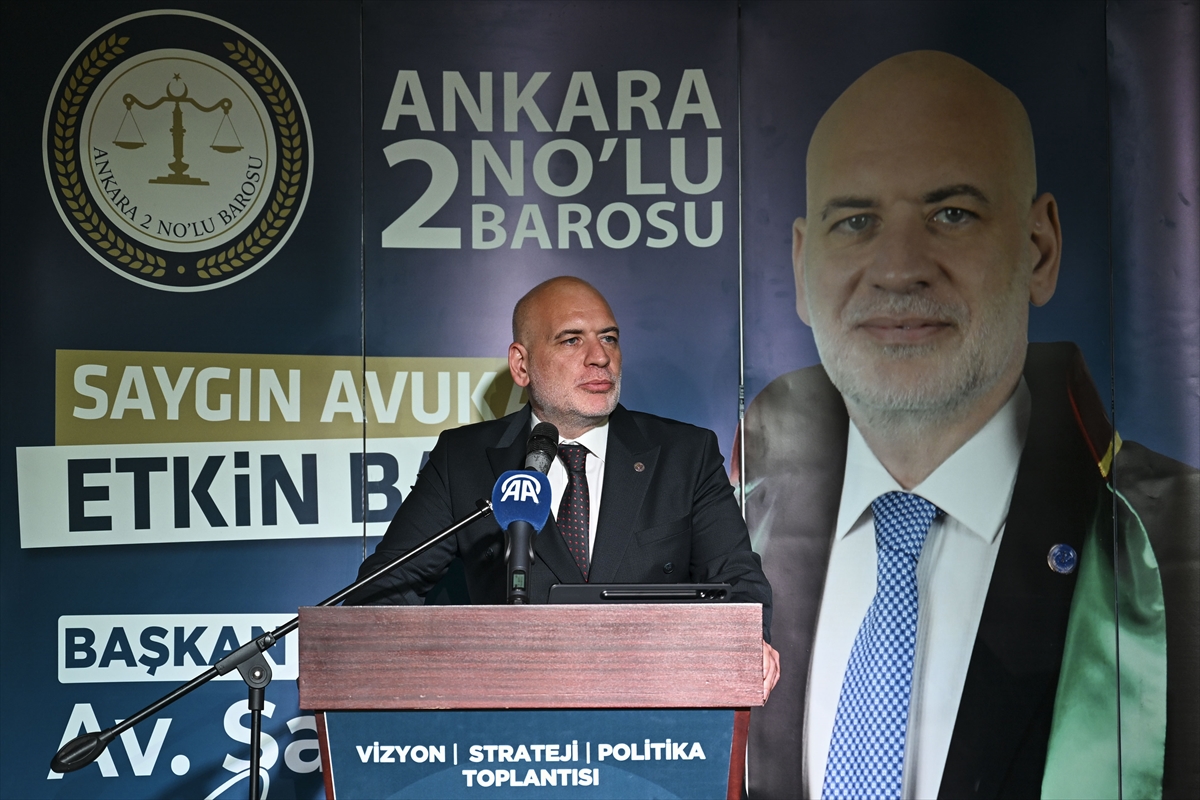 Ankara 2 No'lu Barosunca “2024-2026 Vizyon, Strateji ve Politika Toplantısı” düzenlendi