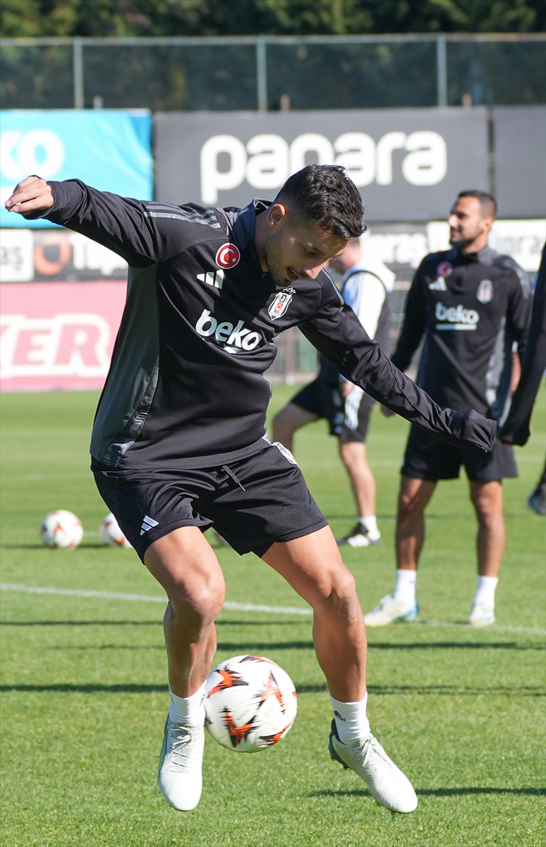 Beşiktaş, Olimpik Lyon maçı hazırlıklarını tamamladı