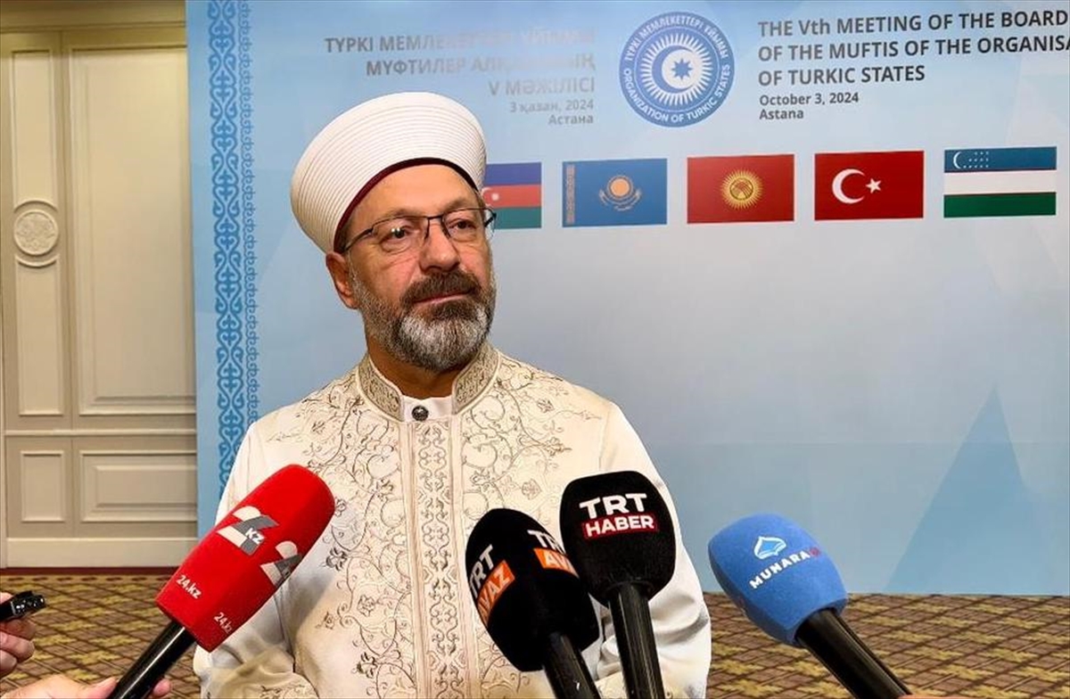 Diyanet İşleri Başkanı Erbaş'tan Filistin mesajı: