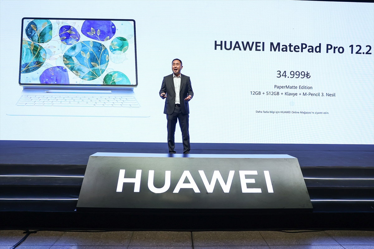 Huawei, yeni ürünlerini İstanbul'da tanıttı