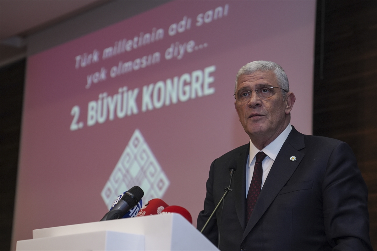 İYİ Parti Genel Başkanı Dervişoğlu, Milliyetçi Kongre Derneğinin 2. Büyük Kongresi'nde konuştu: