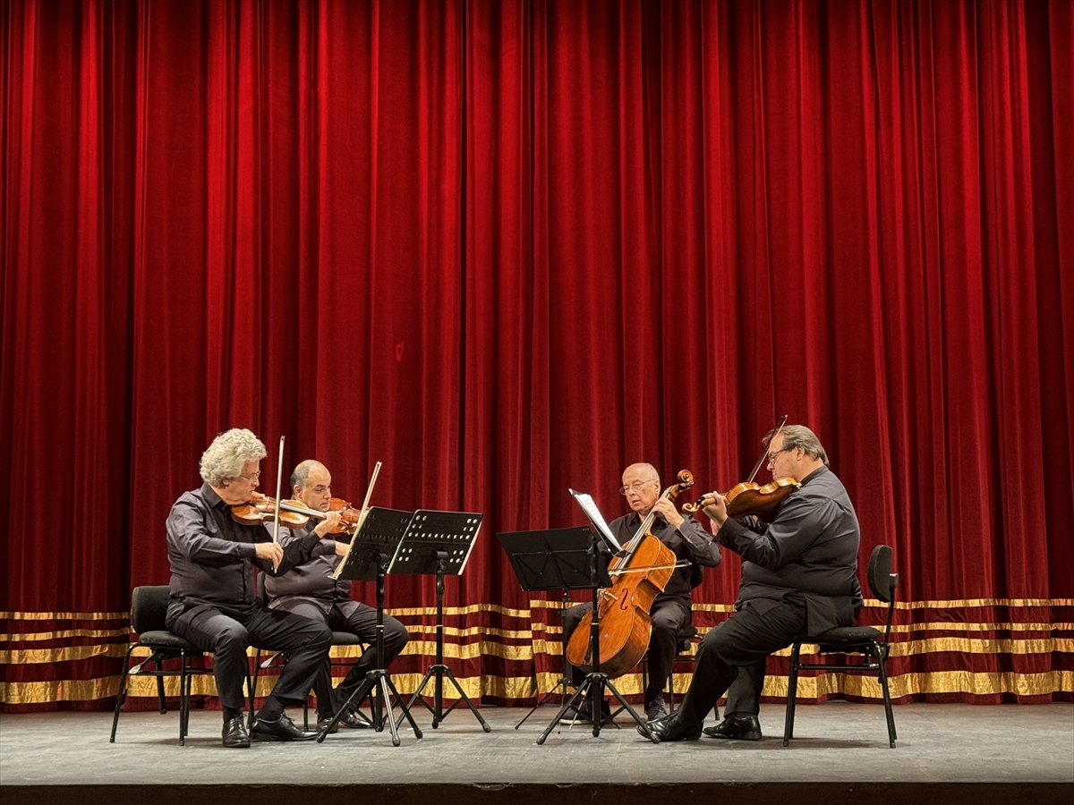 Kodaly Quartet, İstanbul'da konser verdi