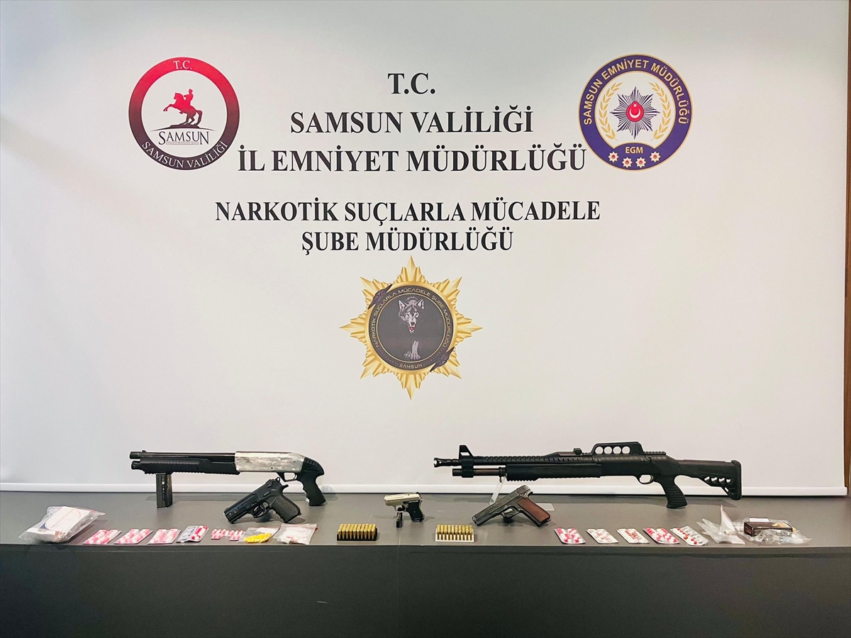 Samsun'da düzenlenen uyuşturucu operasyonunda 17 şüpheli yakalandı