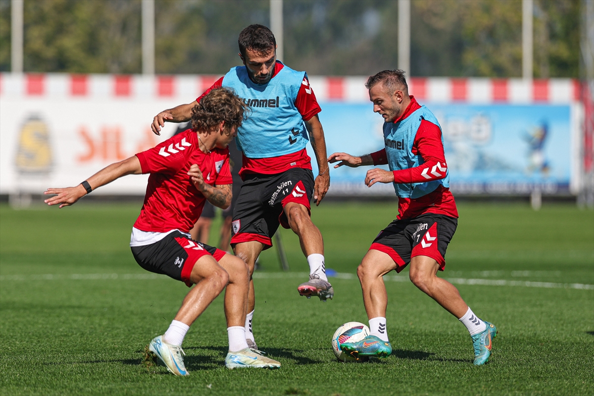 Samsunspor, Fenerbahçe maçının hazırlıklarını sürdürdü