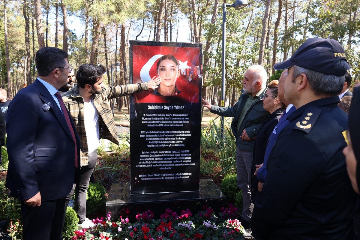 Şehit polis Şeyda Yılmaz'ın adı Çekmeköy'de millet bahçesinde yaşatılacak