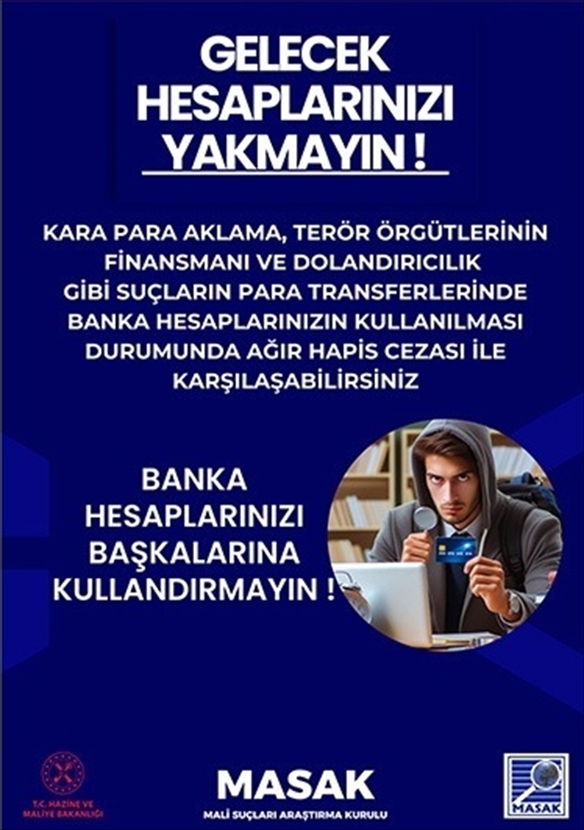 Üniversite öğrencilerine “Banka hesaplarınızı kullandırmayın, suça alet olmayın” uyarısı