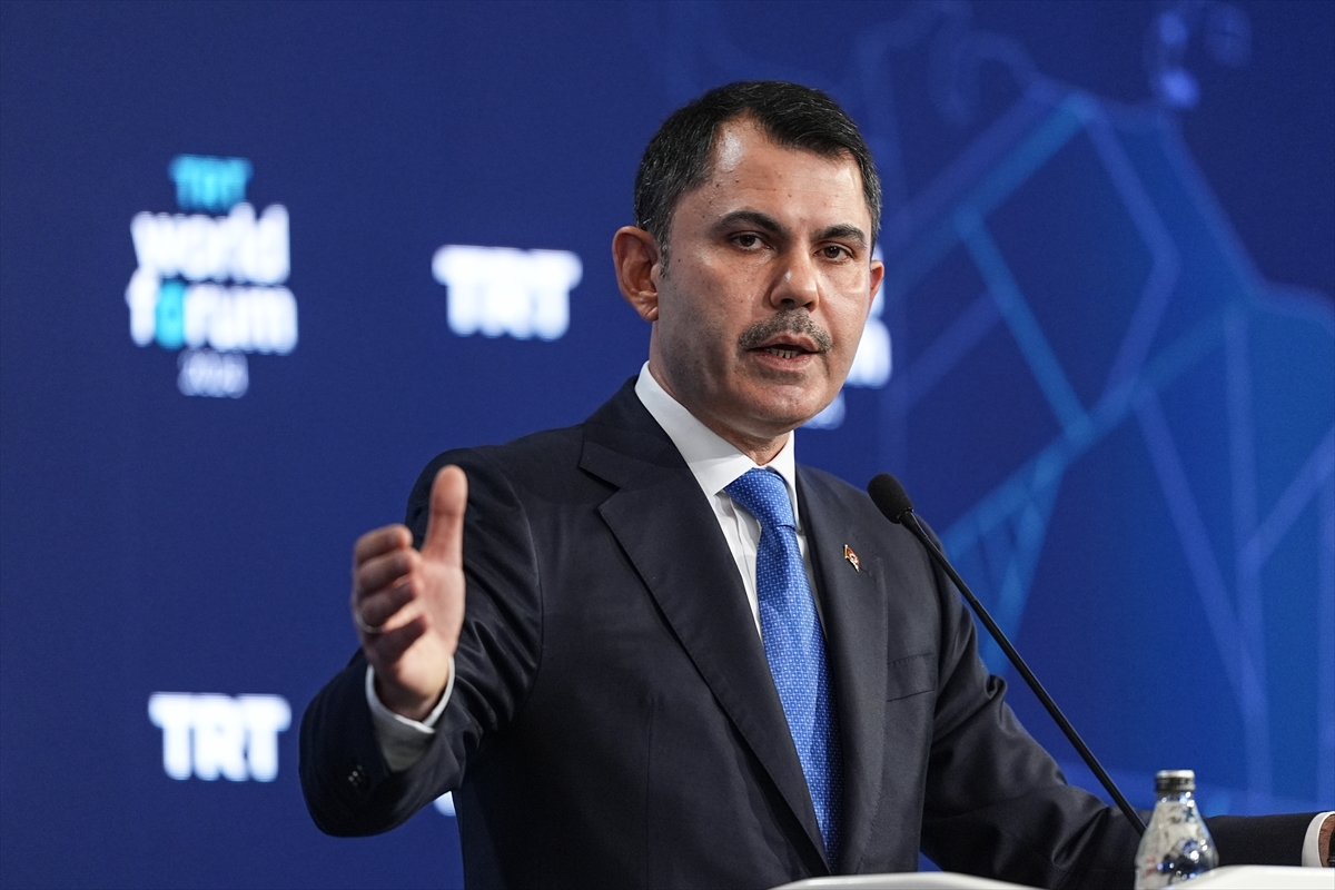 Bakan Kurum, TRT World Forum 2024'te konuştu: