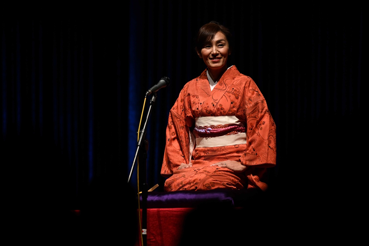 Başkentte “Meddahlık ve Rakugo Üzerine Sohbet” etkinliği düzenlendi