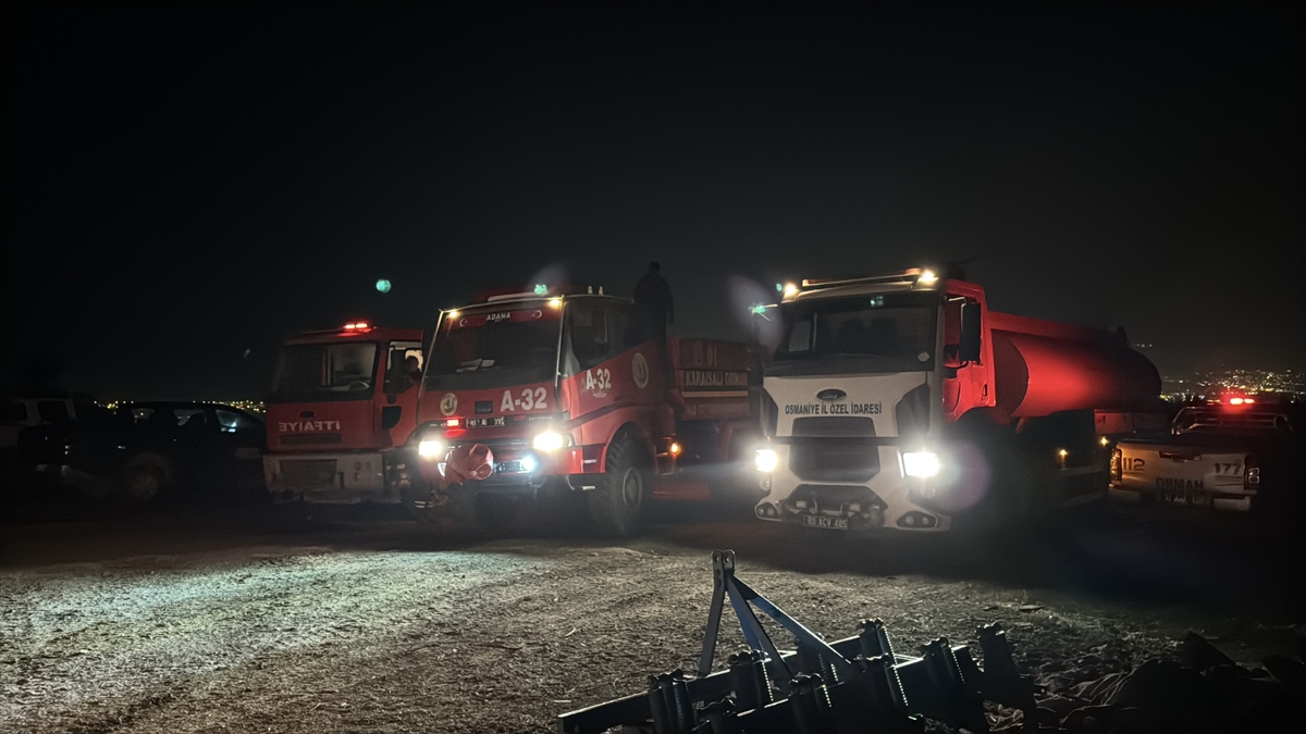 GÜNCELLEME – Hatay'da çıkan orman yangını söndürülmeye çalışılıyor