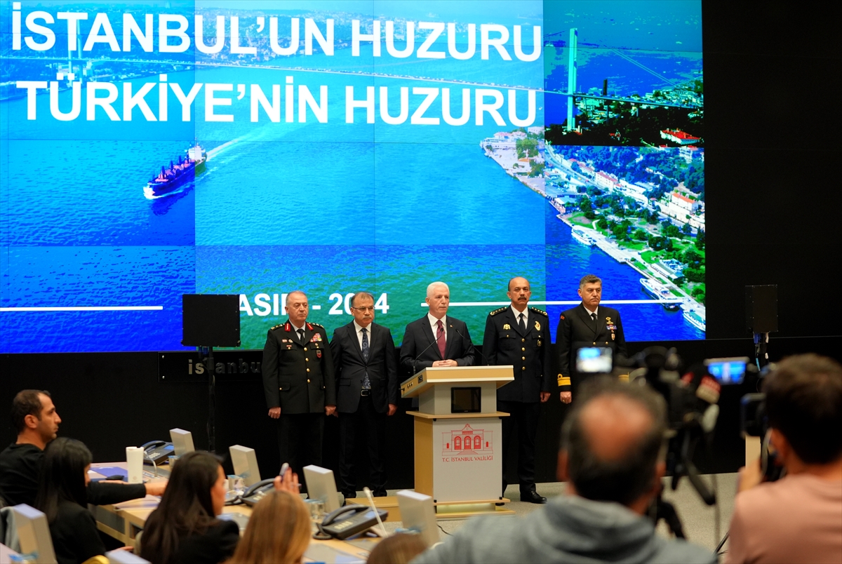 İstanbul Valisi Gül, 2024'ün 10 aylık dönemine ilişkin emniyet verilerini açıkladı: