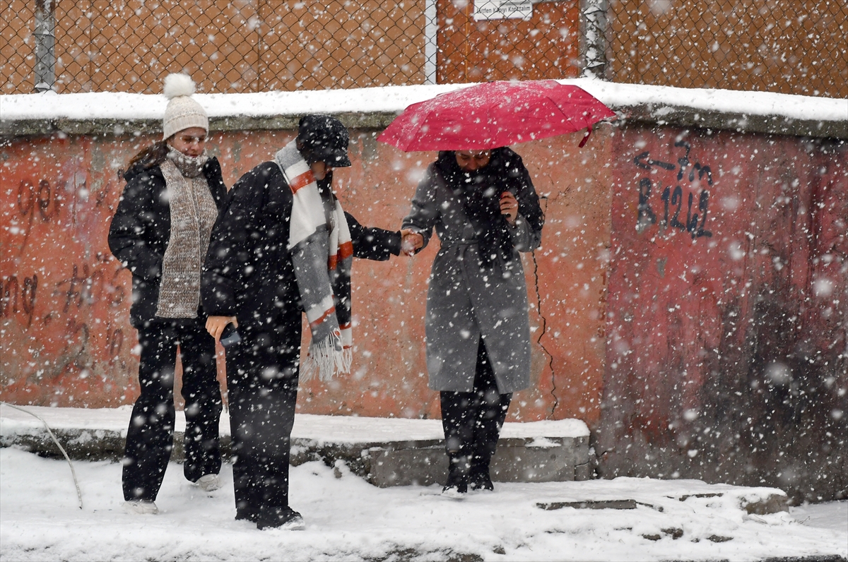 Doğu Anadolu'da kar yerini dondurucu soğuklara bıraktı