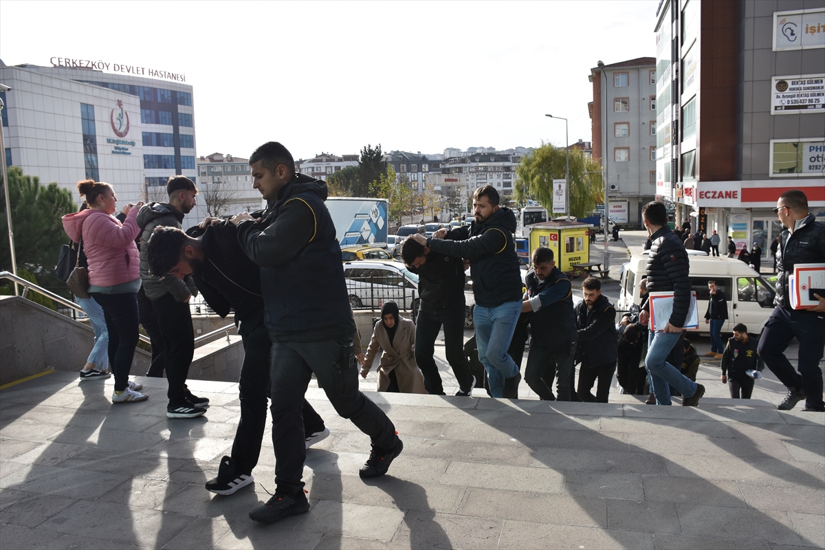 Tekirdağ merkezli dolandırıcılık operasyonunda 8 şüpheli yakalandı