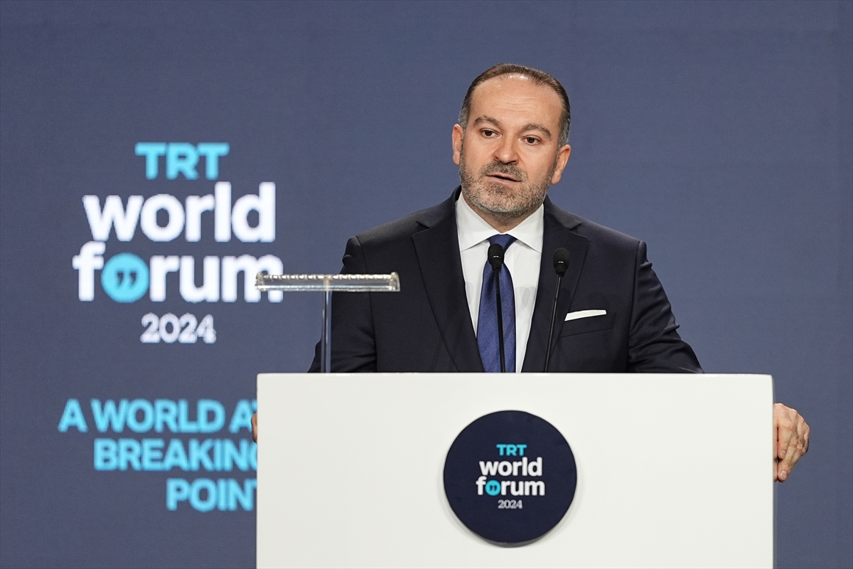 TRT Genel Müdürü Sobacı “TRT World Forum”da konuştu: