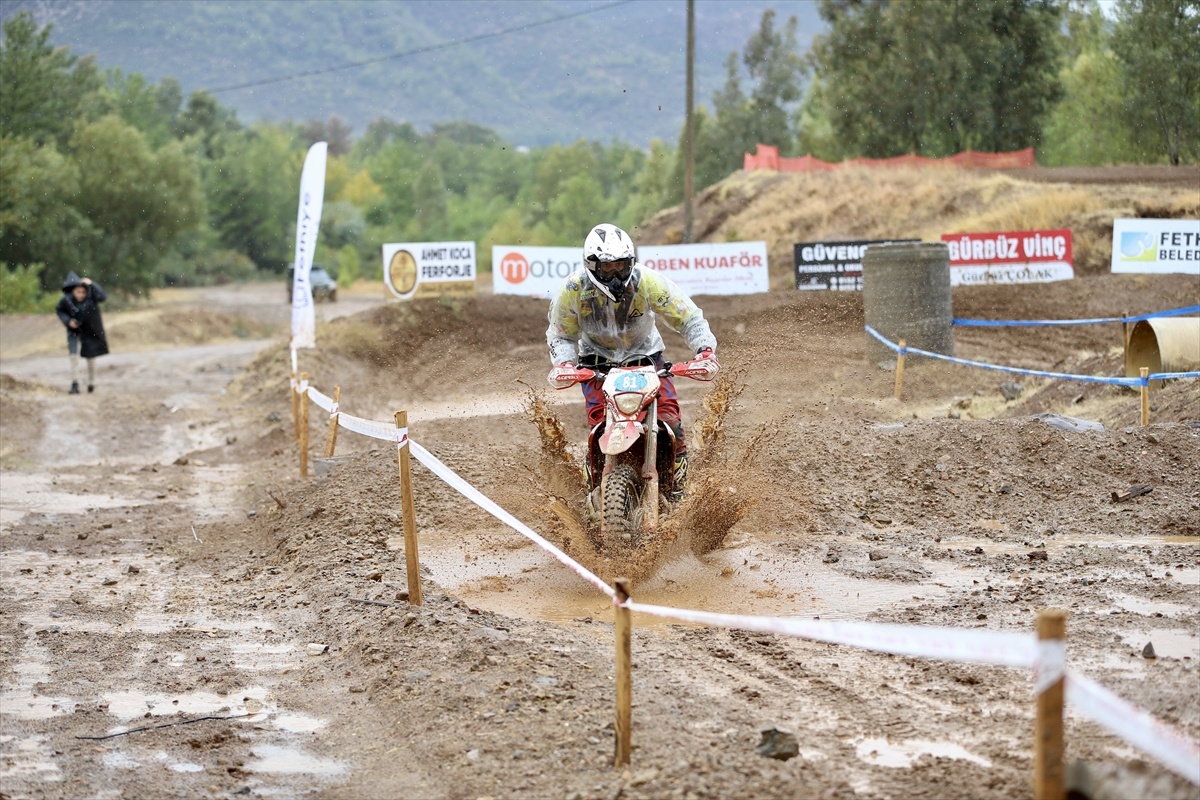 Türkiye Enduro ve ATV Şampiyonası'nda final yarışları Fethiye'de yapıldı