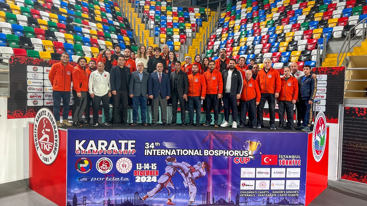 34. Uluslararası Boğaziçi Karate Turnuvası İstanbul'da yapıldı