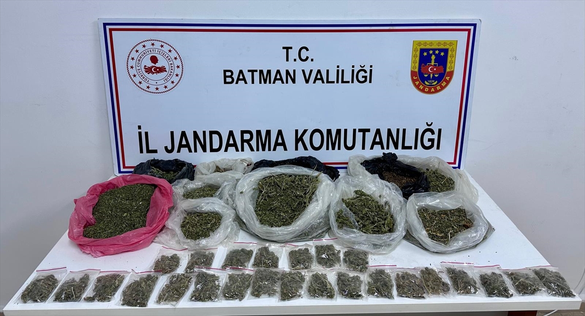 Batman'da uyuşturucu operasyonunda yakalanan zanlı tutuklandı