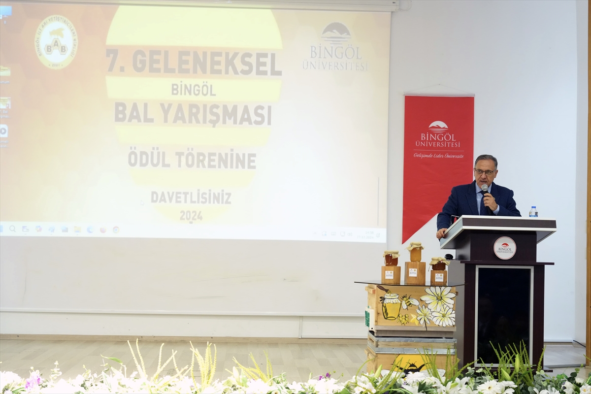 Bingöl'de “7. Geleneksel Bal Yarışması Ödül Töreni” düzenlendi