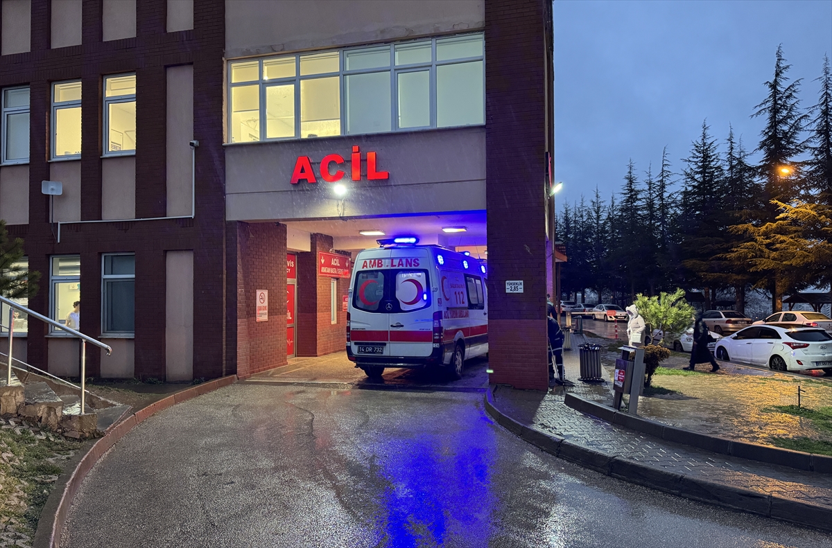 Bolu'da doğal gazdan etkilenen 5 kişi tedavi altına alındı