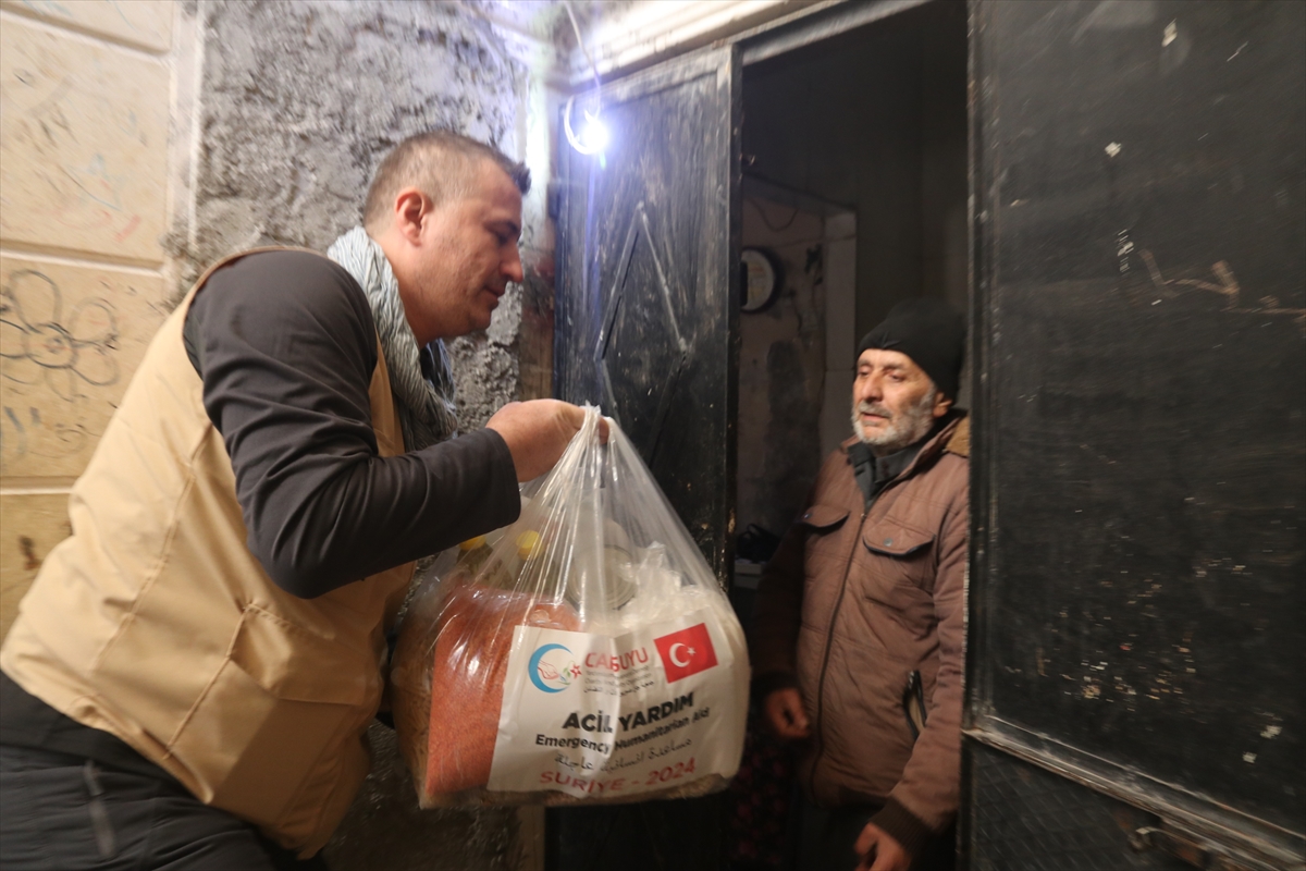 Cansuyu Derneği, Suriye'de insani yardım faaliyetlerini sürdürüyor