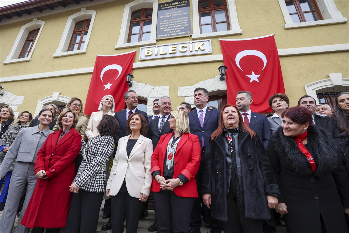 CHP Genel Başkanı Özel, Bilecik Mülakatı'nın 104'üncü yıl dönümü etkinliğine katıldı: