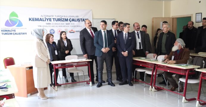 Erzincan'da “Alternatif Turizm Buluşmaları, Kemaliye Turizm Çalıştayı” düzenlendi