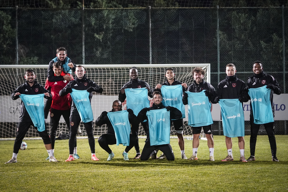 Gaziantep FK, Kasımpaşa maçının hazırlıklarını sürdürdü