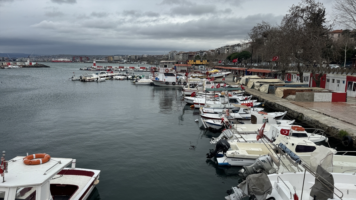 Tekirdağ'da deniz ulaşımına poyraz engeli